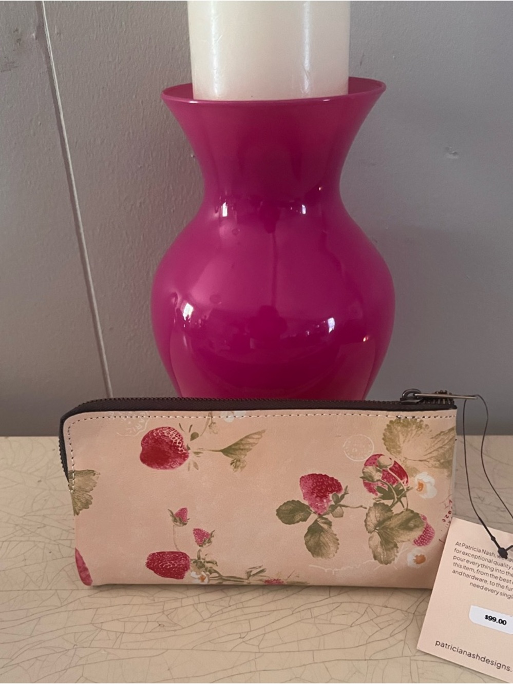 NWT Patricia Nash Prassa 🍓Strawberry Flora🍓Wallet